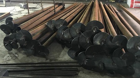 Винтовые сваи 2.5 метра, цены от производителя от 3392 с оголовком в Азнакаево