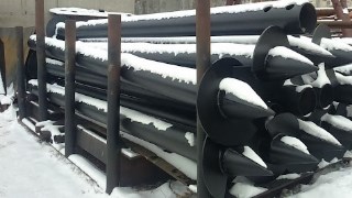 Винтовые сваи диаметром 73 мм Азнакаево цена от 1378 руб.