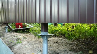 Винтовые сваи для забора купить в Азнакаево по оптимальной цене от 2438 руб